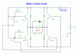 DC Motor Control Circuit circuit diagram