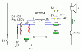 Sound Effects Generator 2 circuit diagram