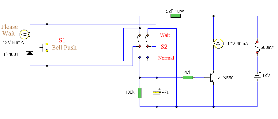 bulb circuit diagram