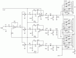 3 Channel Spectrum Analyzer circuit diagram