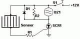 Rain Detector circuit diagram
