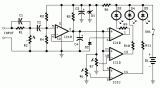 Three-Level Audio Power Indicator circuit diagram