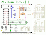 24 Hour Timer circuit diagram