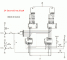 24 Second Shot Clock circuit diagram