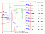 Simple but reliable car battery tester circuit diagram
