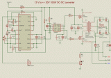 Automotive 12V to +-20V converter (for audio amplifier) circuit diagram