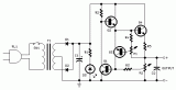 Variable DC Power Supply circuit diagram