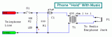 Phone "Hold" With Music circuit diagram